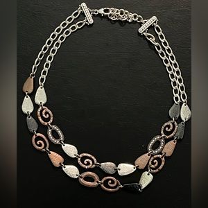 Brighton double strand necklace